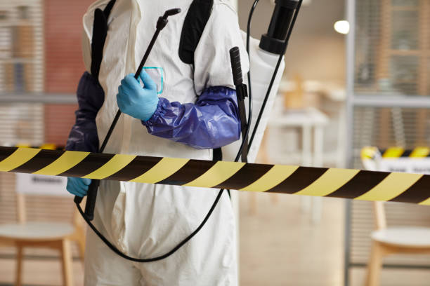 Professional Sewage Cleanup technician working in Atkinson, NE